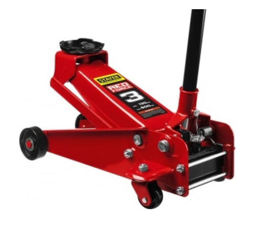 Подкатной гидравлический домкрат Stayer RED FORCE 3т, 130-500мм 43150-3