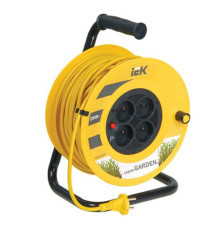 Удлинитель на катушке с термозащитой IEK Garden УК20 4х20м 2х0.75 WKP23-06-04-20 277731
