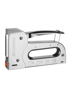 Стальной степлер Stayer Black Force-53 тип 53, 140, 300, 500 31515_z01