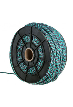 Полиамидная капроновая веревка, 16-прядная, катушка, 12мм х 100м Эбис 00065