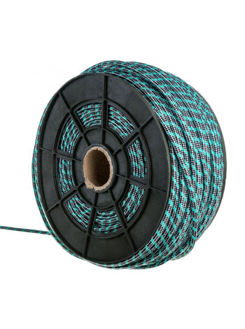 Полиамидная капроновая веревка, 16-прядная, катушка, 8мм х 200м Эбис 00063