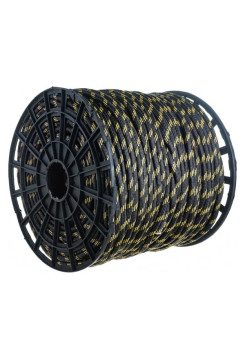 Плетеный полипропиленовый шнур, 24-прядный, катушка, 12мм х 200м Эбис 00105