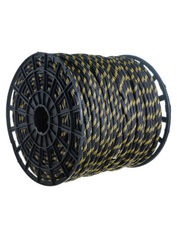 Плетеный полипропиленовый шнур, 24-прядный, катушка, 10мм х 200м Эбис 00106