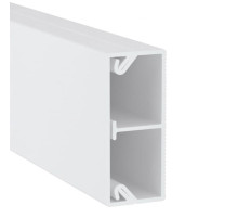 Миниканал с перегородкой DKC TMC 50/2x20 белый 2м 00314