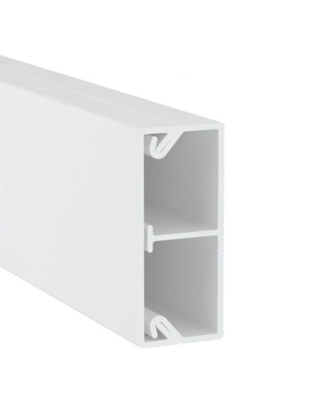 Миниканал с перегородкой DKC TMC 40/2x17 белый 2м 00305