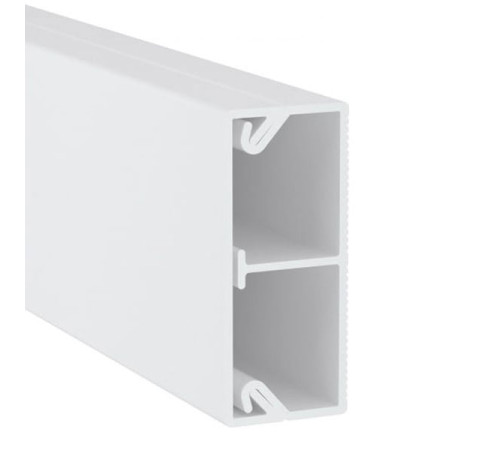 Миниканал с перегородкой DKC TMC 40/2x17 белый 2м 00305