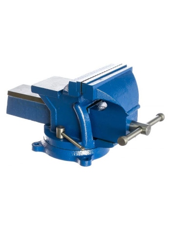 Слесарные тиски 150 мм, поворотные, стальные, с наковальней GRIFF g164010