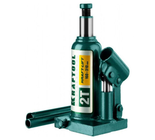 Бутылочный гидравлический домкрат KRAFTOOL Kraft-Lift 2т, 160-310мм 43462-2_z01