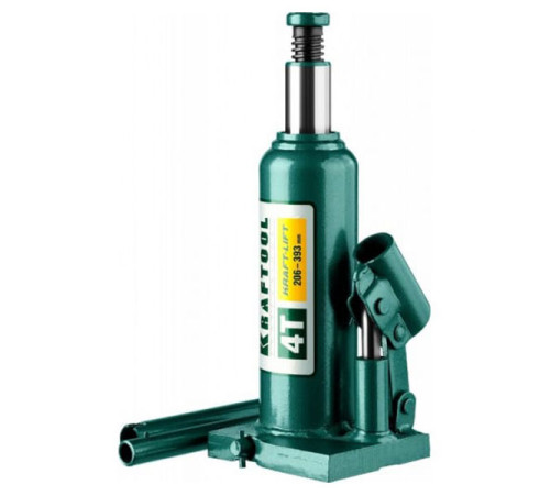 Бутылочный гидравлический домкрат KRAFTOOL Kraft-Lift 4т, 206-393мм 43462-4_z01