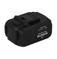 Аккумулятор (14.4 В; 4 А*ч; Li-Ion) Elitech 1820.067500