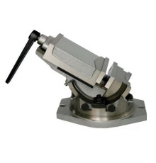 Станочные тиски глобусные 100мм, 80мм, поворотные, серия QHK GRIFF b241601