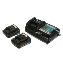 Аккумулятор BL1016 +зарядное устройство DC10WD (12В, 1.5Ач, Li-ion, MakPac) Makita 197644-6
