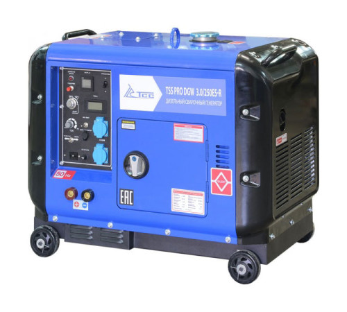 Дизельный сварочный генератор ТСС TSS PRO DGW 3.0/250ES-R 022834