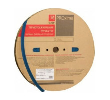 Термоусаживаемая трубка EKF ТУТ PROxima нг, 60/30, синяя рулон tut-60-g