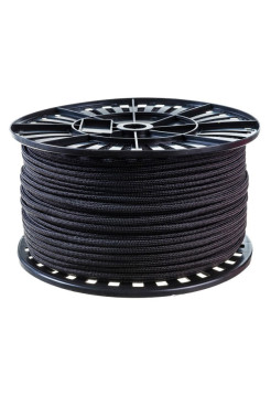 Плетеная веревка Эбис п/п 4 мм 500 м черная 169