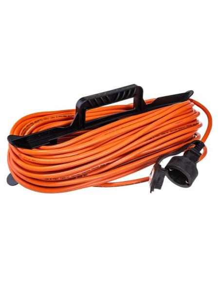 Силовой удлинитель ЭРА UFx-1e-3x1.5-40m IP44 на рамке, с заземлением, 1 гнездо, 40м, ПВС 3x1.5 Б0046813