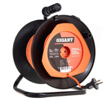 Удлинитель на пластиковой катушке Gigant ПВС 2х0,75 20м PE-032