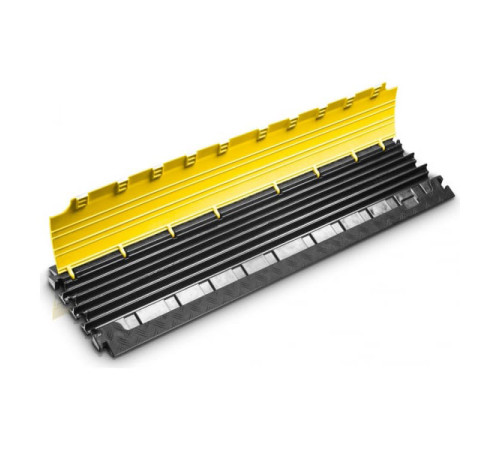 Напольный кабель канал Adam Hall Defender NANO 6-канальный желтый 85150