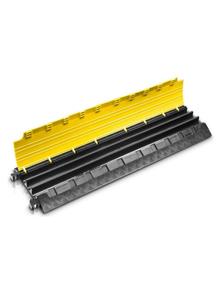 Напольный кабель канал Adam Hall Defender MINI 3-канальный кроссовер легкий 85200