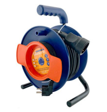 Силовой удлинитель на катушке Glanzen ПВС 3x1,5 EC-40-003 00-00006543