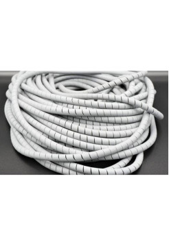 Спиральная монтажная негорючая термостойкая лента Мемотерм-ММ ЛСТнг-10 белая 10 м 482