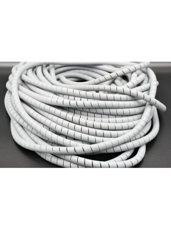 Спиральная монтажная негорючая термостойкая лента Мемотерм-ММ ЛСТнг-6 белая 10 м 480