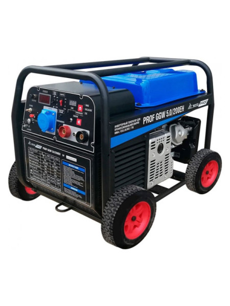 Бензиновый сварочный генератор ТСС PROF GGW 5.0/200EH MMA/TIG/Cellulose 027657