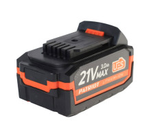 Аккумулятор PB BR 21VMax Li-ion UES 3.0 Ah, тонкая зарядка Patriot 180301123