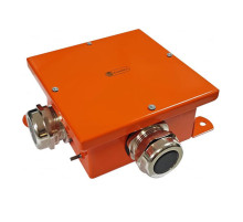 Металлическая коробка Экопласт SMB120 огн. E-110, о/п 120x120x60, 4 метал. гермоввода, IP66, 5P, 2,5-16 кв.мм. 56424