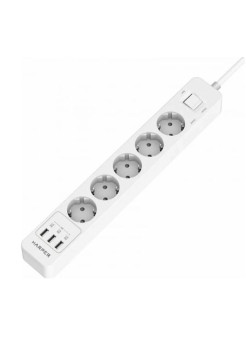 Сетевой фильтр с USB зарядкой Harper UCH-510 White H00003207