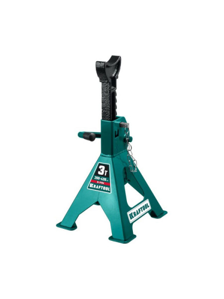 Cтраховочная усиленная подставка со штифтом KRAFTOOL S-PIN 3 т, 280-430 мм 43465-3