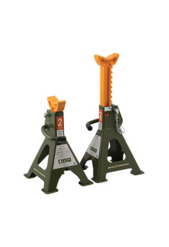 Страховочные подставки Дело Техники с зубчатым механизмом 2 тонны, 268—418 мм, 2 шт 900302