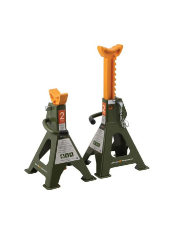 Страховочные подставки Дело Техники с зубчатым механизмом 2 тонны, 268—418 мм, 2 шт 900302