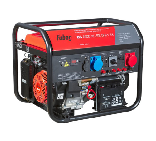 Бензиновая электростанция Fubag BS 8500 XD ES Duplex 641090