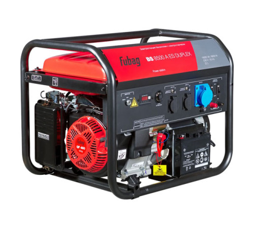 Бензиновая электростанция Fubag BS 8500 A ES Duplex 641089