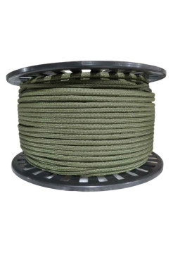 Плетеная веревка Эбис п/п 3 мм 500 м хаки 76268