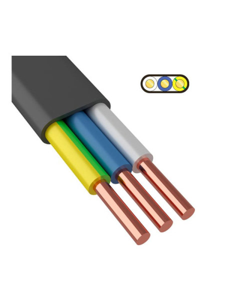 Кабель ККЗ ВВГ-ПнгA 3x6,0 мм² 100 м ГОСТ KKZ40-00000230