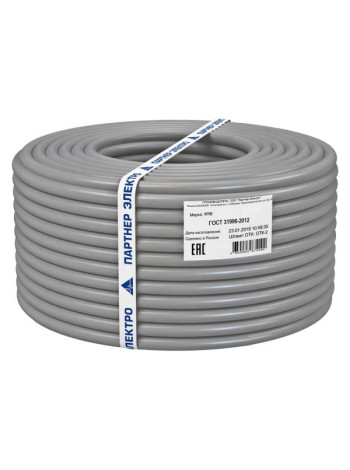 Кабель Партнер-Электро NYM 2х6,0 ГОСТ (100м) P100G-02N08-C100