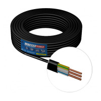 Кабель Мастер Тока ВВГбм-Пнг А 3х2.5 черный 100м МТ0225