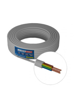 Провод Мастер Тока ПВСбм 3х2.5 белый 100м МТ1224