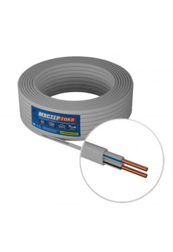 Провод Мастер Тока ПУНПбм 2х2.5 белый 100м МТ1408