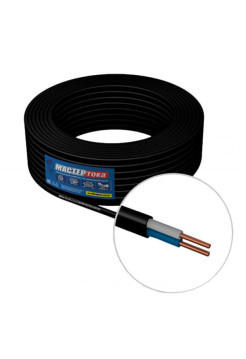 Кабель Мастер Тока ВВГбм-ПнгA-LS, 2x2.5, черный, 100м МТ0261