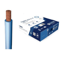 Монтажный гибкий провод Top Cable 1Х0,75 голубой TOPFLEX H05V-K ПВ3 131A000SR100(100м)