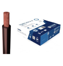 Монтажный гибкий провод Top Cable 1Х1 коричневый TOPFLEX H05V-K ПВ3 131M001.R100(100м)