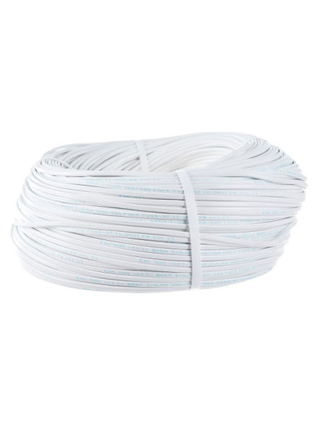 Провод ККЗ ШВВП 2х0,75 мм² 200 м белый ГОСТ 01-8086-6 KKZ40-00000391