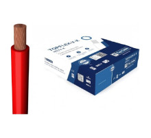 Монтажный гибкий провод Top Cable 1x6 красный TOPFLEX V-K H07V-K 131R006.R100