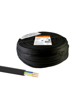 Шнур TDM ШВВП 3х0,75 ГОСТ 100м, черный SQ0120-0073