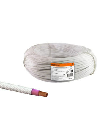 Термостойкий провод TDM РКГМ 6,0 мм2 100м SQ0122-0027