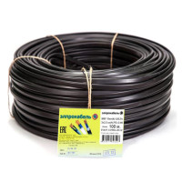 Кабель плоский негорючий низкотоксичный ЭлПроКабель ВВГп-нгА LSLTx 3x2,5 50М ГОСТ 4630017846214