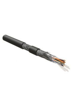 Кабель для сетей Hyperline ISFUTP4-C5E-P26/19-PVC-BK (500 м) Industrial Ethernet 444054